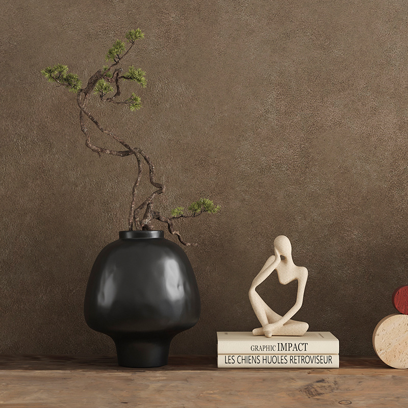 芸貝子寂ソフト装飾品置物創意中古民宿ホテル陶磁器花瓶芸術工芸品セット