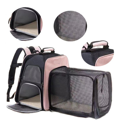 Pet package go out convenient ventilation space capacity Kitty Dogs Pets Backpack Foldable comfortable ventilation