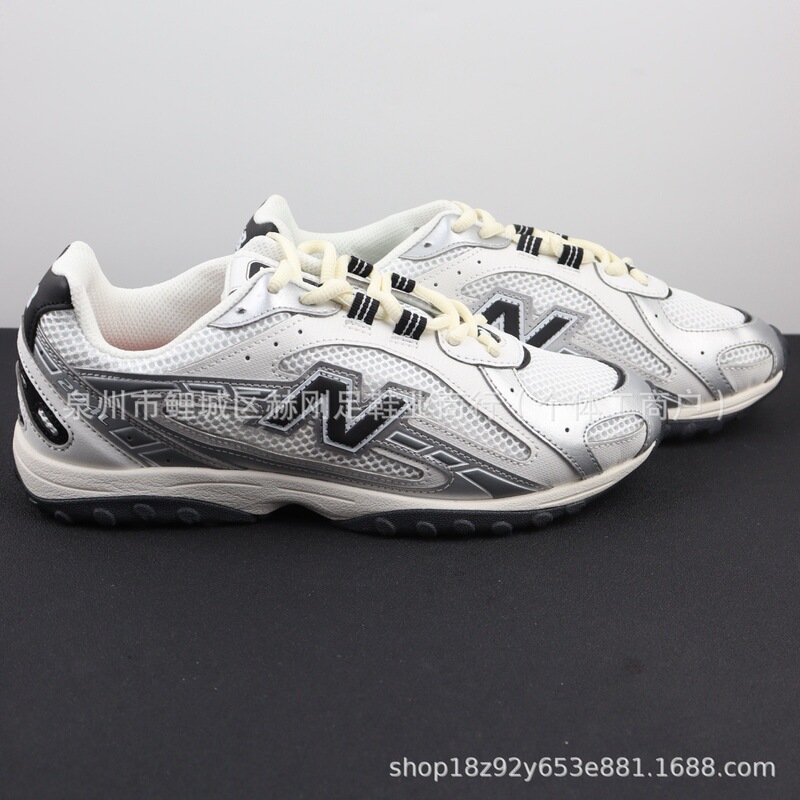 New Balance 204L Series Popular Internet Celebrity Dad Shoes Women's Liquid Silver Breathable Running Shoes Versatile Sports Shoes