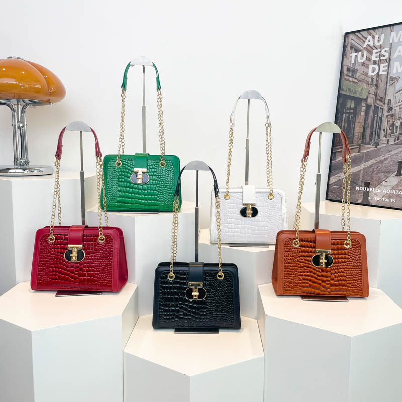 Textura bolso cuadrado temperamento casual bolso de hombro 2024 nuevo bolso de moda bolso de cadena bolso de mujer bolso de mochila mujer