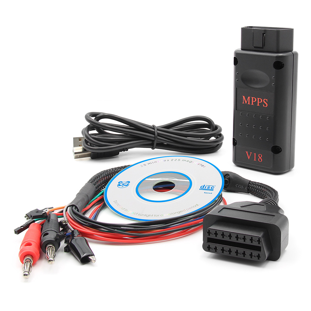 MPPS V18 TRICORE MULTIBOOT with ecu Breakout Tricore Cable