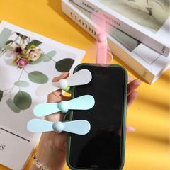 Manufacturer hot selling USB fan mini fan Android Huawei Apple three-in-one mobile phone fan two-in-one fan