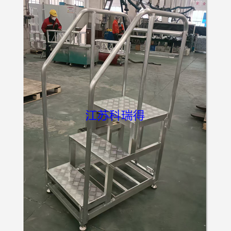 工业用三步梯 两步梯 铝凳 (2)