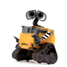 办公桌车载跨境 玩具总动员 做旧版瓦力 汽车摆件玩偶关节可动