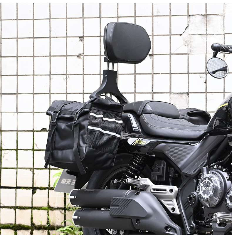 Suitable for the Wuyiji CU -429.999999999% off motorcycle with stackable backrests, driver's backrest, passenger's backrest, and retractable lumbar support seat
