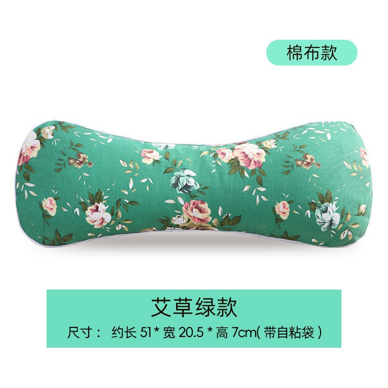 Mugwort bone pillow mugwort green style