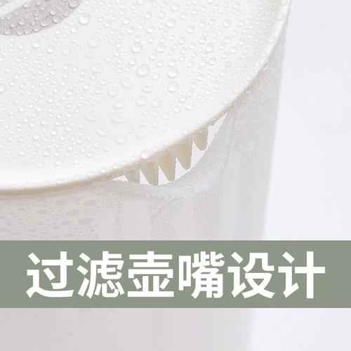 冷水壶大容量耐高温凉水壶果茶壶家用塑料凉白开冰水壶凉茶壶透明