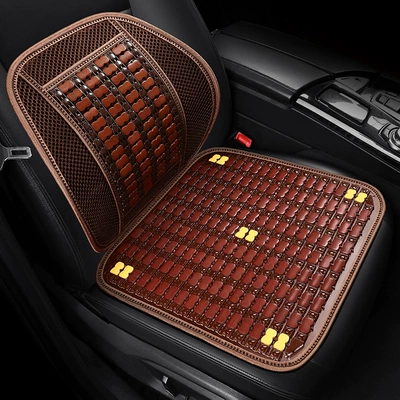 Cool pad: Piece Breathable Bamboo Four-season Universal - embellished-with-business-coffee-upgraded-to-enlarge-more-bamboo-slices-square-cushion-lumbar-support