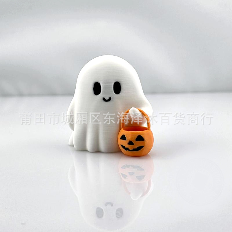 ハロウィンゴーストクリエイティブ 3D プリント装飾品面白い小さなゴーストの形のギフトクロスボーダー新製品デスクトップ装飾品|undefined