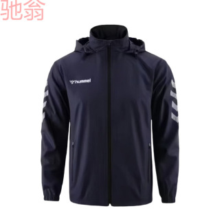 L8A Original Single Foreign Trade Thin Windproof Water-splashing Training Jacket Couple Outdoor Running Football Sports Style