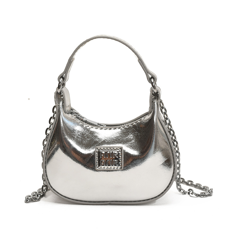 Bolso de cadena de niña brillante de moda coreana mini bolso de bebé de estilo occidental nuevo bolso de accesorios para niños de comercio exterior marea