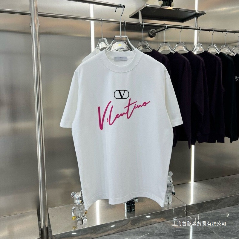 Spring and Autumn New Style 320g Heavyweight Trendy Brand Short-Sleeve T-Shirt High-Quality American-Style Printed Round-Neck Unisex Wholesale