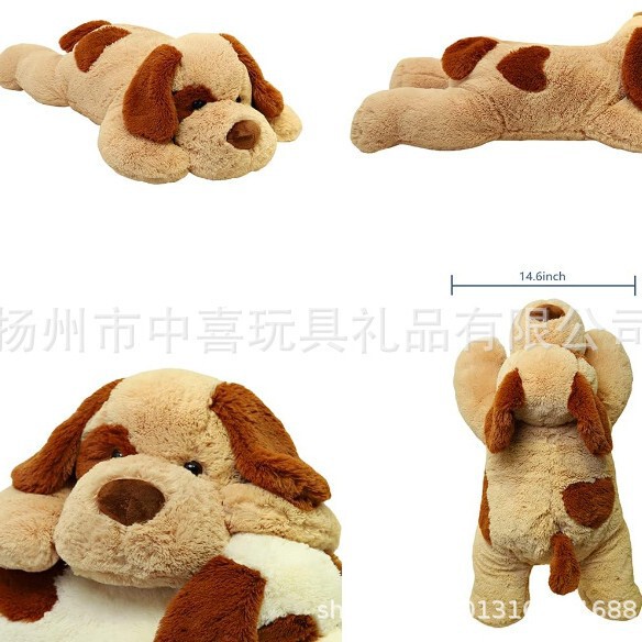 26.8inch 5 Lbs Dog Weighted Stuffed Animal Large Stuffed Animal, Cute Stuffed Toy Pillow