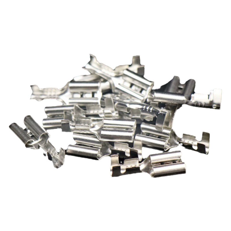 Вставной медный разъем холодного отжима 6,3/4,8/2,8 Клеммная вставка холодного отжима оболочка пружинной вставки