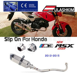 Honda Monkey MSX125 üçün paslanmayan polad orta qaz borusu