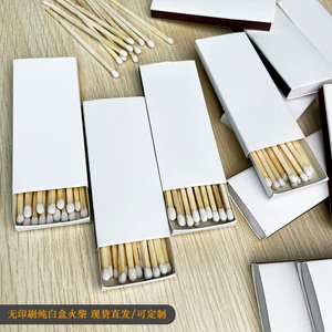 Pure White Box White Bless Logo и длинная длинная новая домашняя вдохновение для творческого матча коробки матча