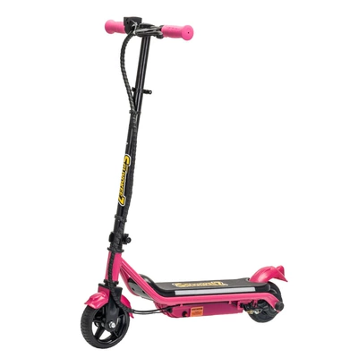 Qatlanan elektrik skuterlər product: Flashing, foldable children's - rose-pink