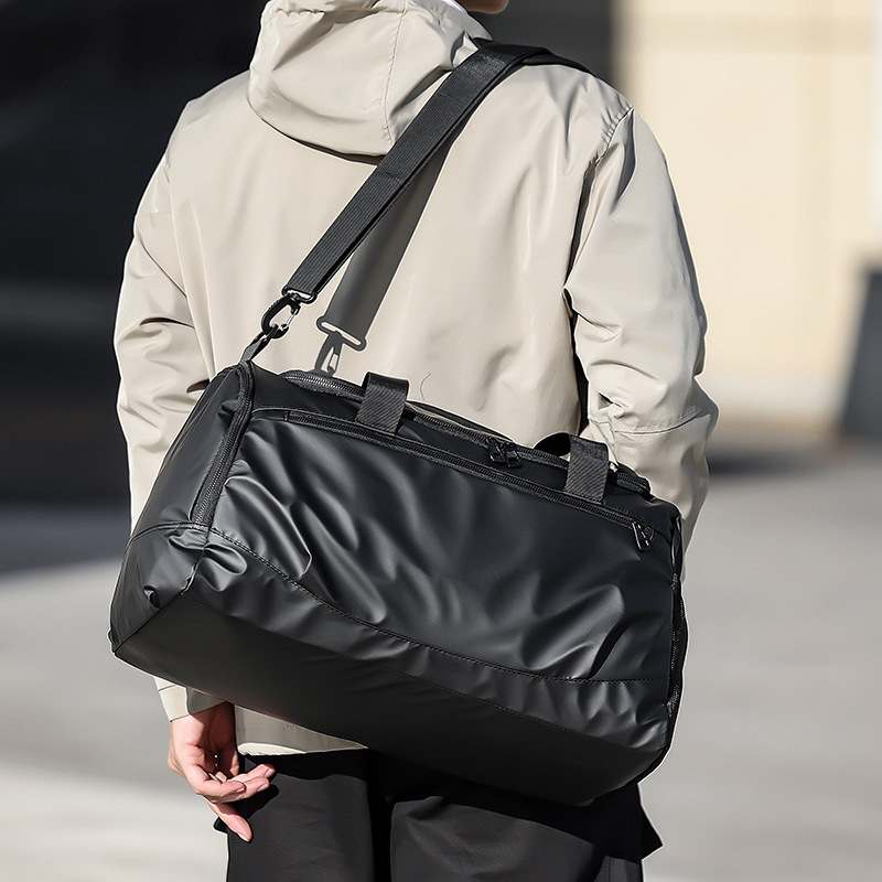 Bolso de hombre Bolso de deporte de mensajero de gran capacidad Bolso de equipaje de viaje para hombre Bolso de viaje de corta distancia para hombre