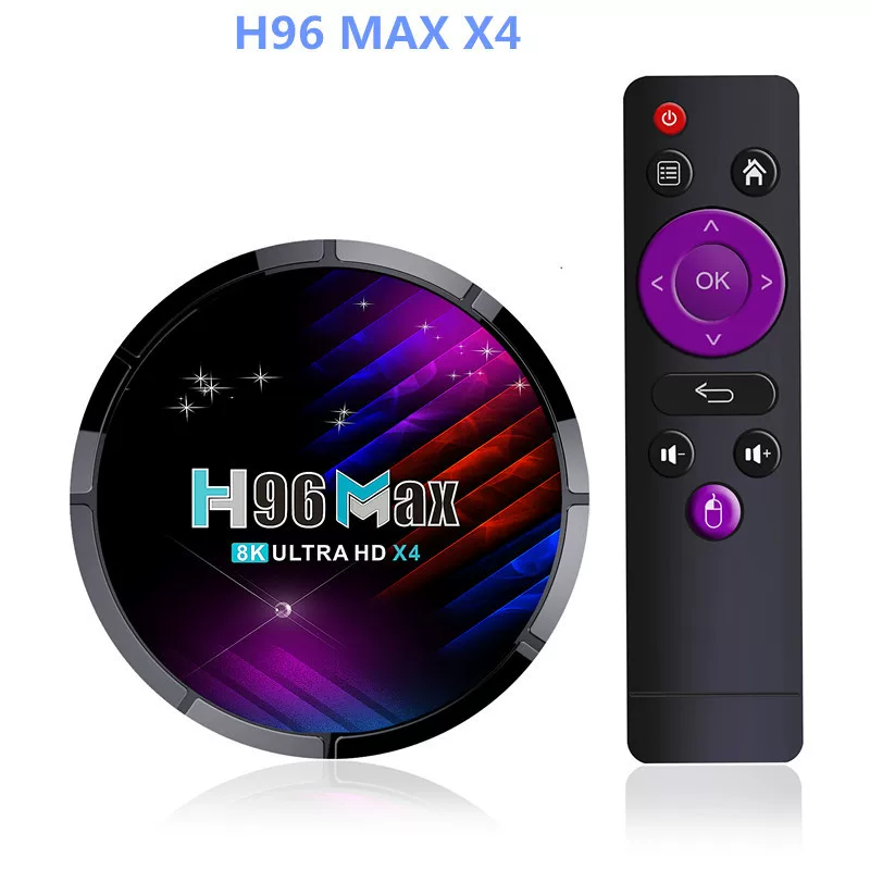 ТВ-приставка H96 MAX X4 4 ГБ/32 ГБ S905X4 Android 11.0 HD плеер TV BOX