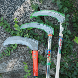 65 manganese steel sickle mower mower agricultural knife double king chop chop knife to cut rice and corn harvesting tools