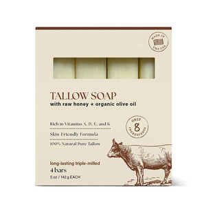 Natural Tallow Soap Bars Set of4 ���ţ֬�� �غ��坍�o�w����