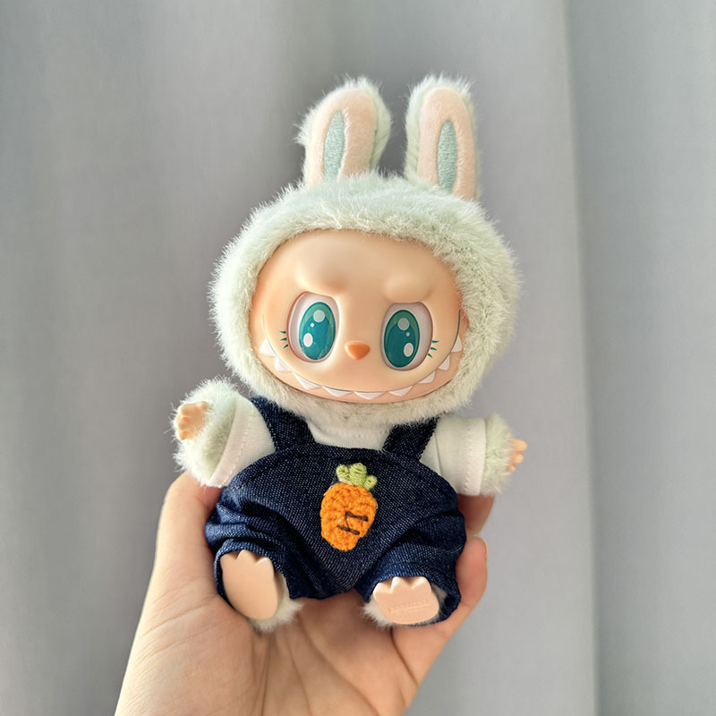 服のみ】第二世代ブラインドボックス ラブブ服 エポキシ樹脂製顔飾り ラブブ シットシットパーティーシリーズ ベビー服 可愛い|undefined