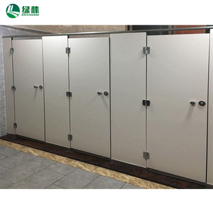 Hpl Board Indoor Shower Cabinet Waterproof and Moisture-proof Can Be Exported 16mm Thick Yellow Orange Pink Hemp Surface Matte Optional