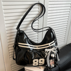 新商品卸売アメリカンレトロ野球風シングルショルダーバッグ大容量カジュアル通勤スポーツリュックレディース