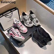 Balenciag 巴黎女鞋世家2023新款欧洲站弹簧鞋厚底增高巴黎老爹鞋