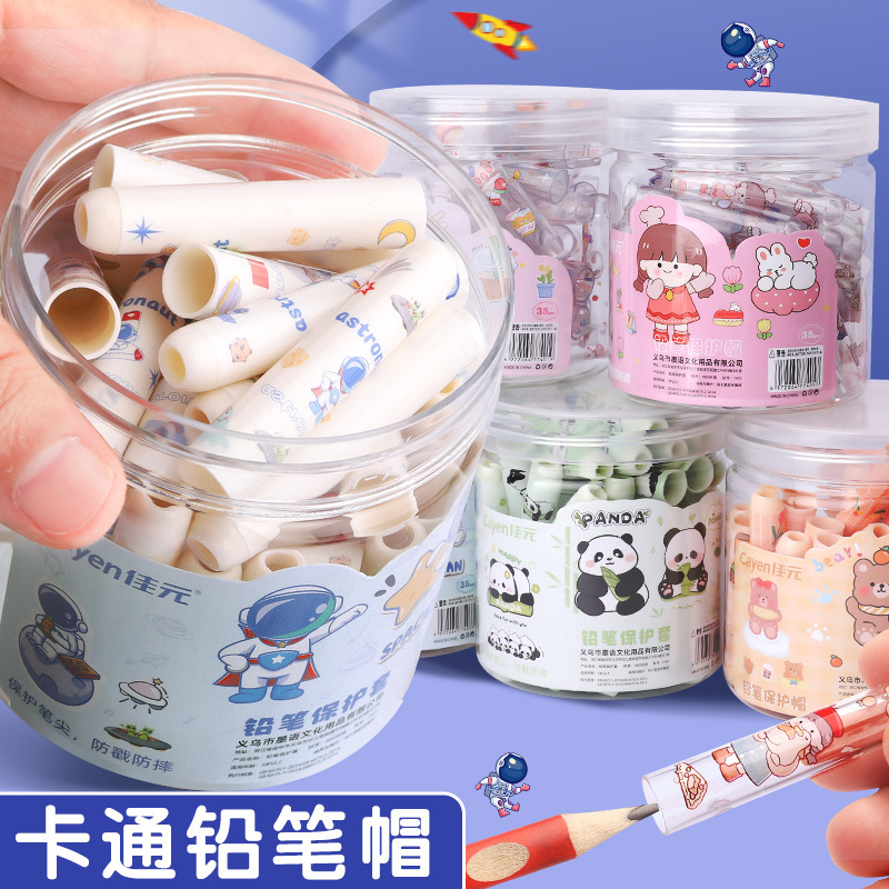 Pencil Cover, Transparent Pen Cap, Cute Cartoon Pencil Protector, Extender, Special for Primary School Students, Cute Pen Cap Wholesale Pencil Cover, Transparent Pen Cap, Cute Cartoon Pencil Protector, Extender, Special for Primary School Students, Cute Pen Cap Wholesale