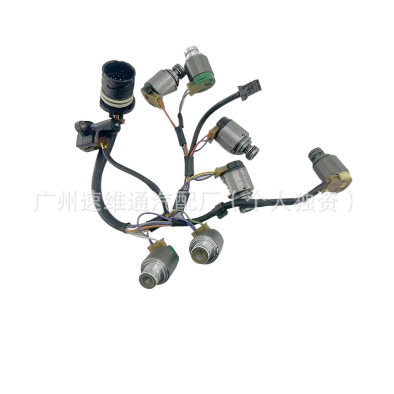 5Hp19 Transmission Solenoid Valve with Wiring Harness Set Suitable for Volkswagen, Audi, and Bmw