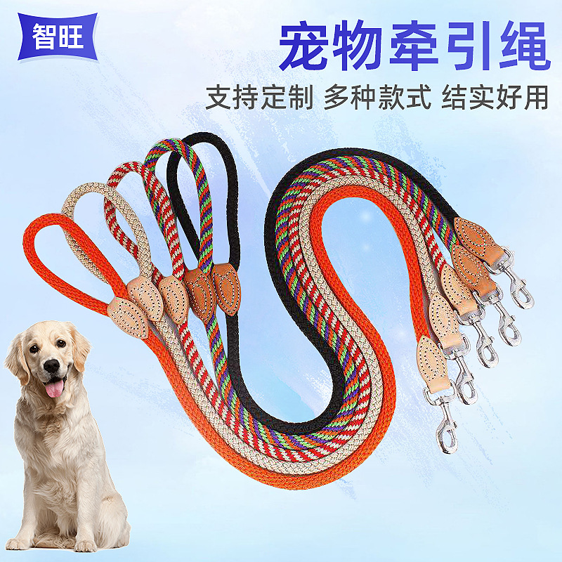 애완견 용품 야외 개 목줄 도매 개 목줄 개 목줄 소형 대형 개 애완 동물 용품