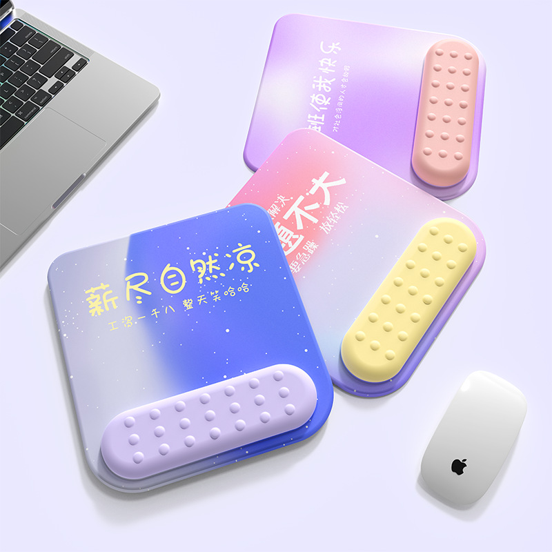 Square rubber non-slip comfortable wristband