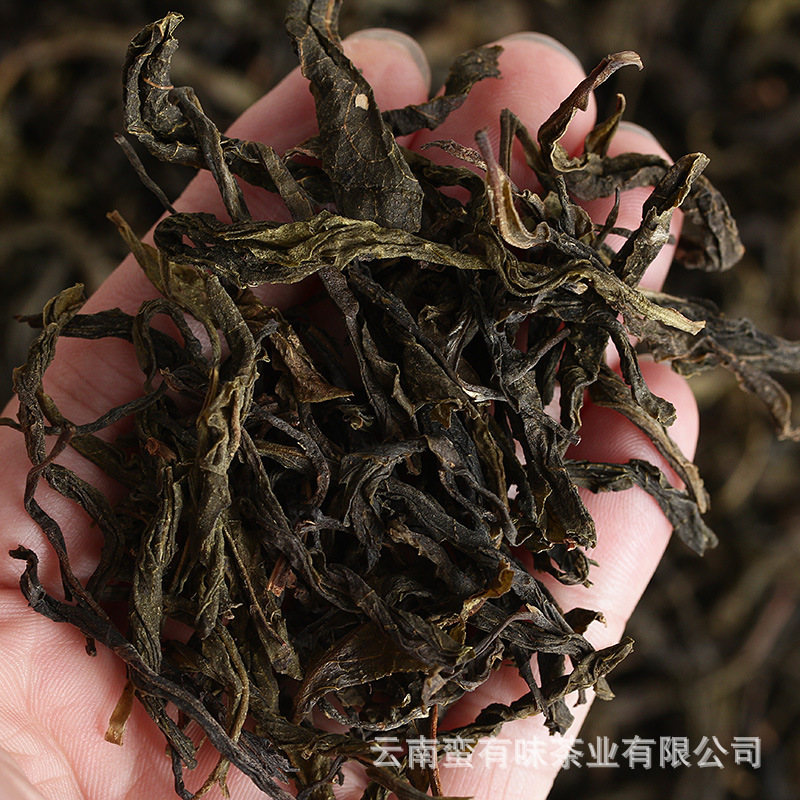 批发云南普洱茶2022年春茶梅子箐乔木生（2号PN）大树茶500克散茶