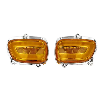 Led Turn Signal Is Suitable for Honda Gold Wing Gl1800 2001-2017 Modified Smoked Color Transparent (Dönmə işıqları) - a-pair-of-orange-shells