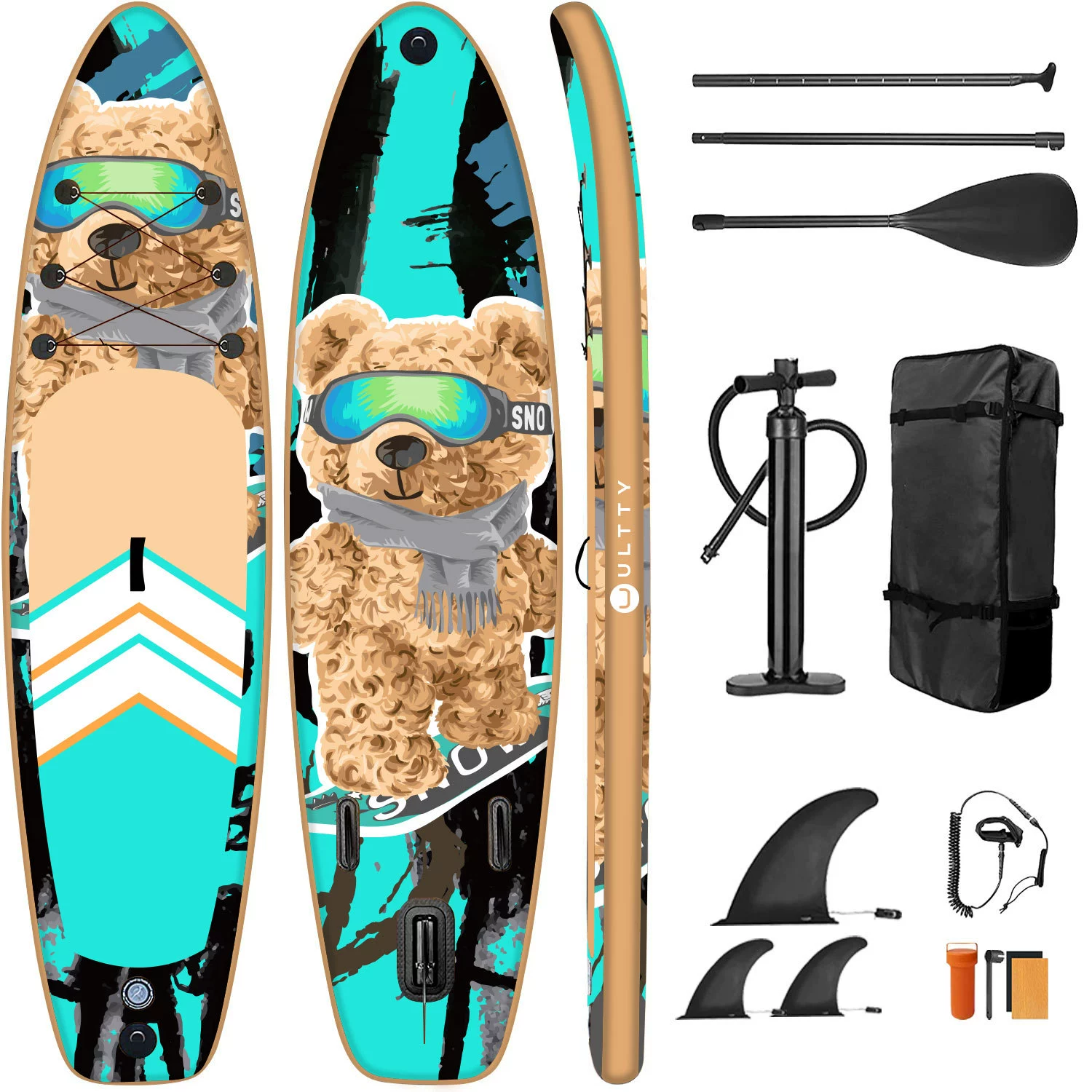 ULTTY Внешнеторговый кроссбордныйsup paddle board надувной доска для стоячего плавания взрослый водяной йога поддерживающая доска серфинг доска