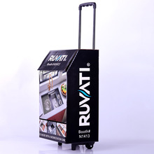 深圳工厂定制迪拜沙特澳大利亚意大利德国展会拉杆箱新品促销