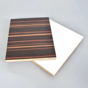 Manufacturer Wholesale Granular Board Log Wood Color Particle Board Melamine Veneer Particle Board Base Plain Board