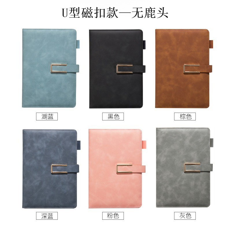 Cuerpo duro de piel A5 / 100 hojas - Serie 52 (sin cabeza de ciervo)