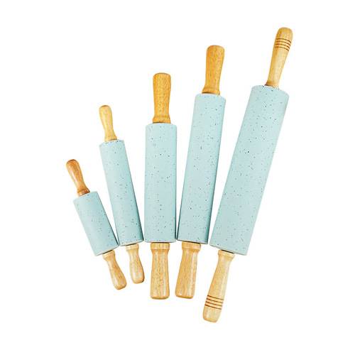 Silicone Rolling Pin for Kids, Adults, and Families - Non-stick, Wholesale, Baking Flour, Roller Style