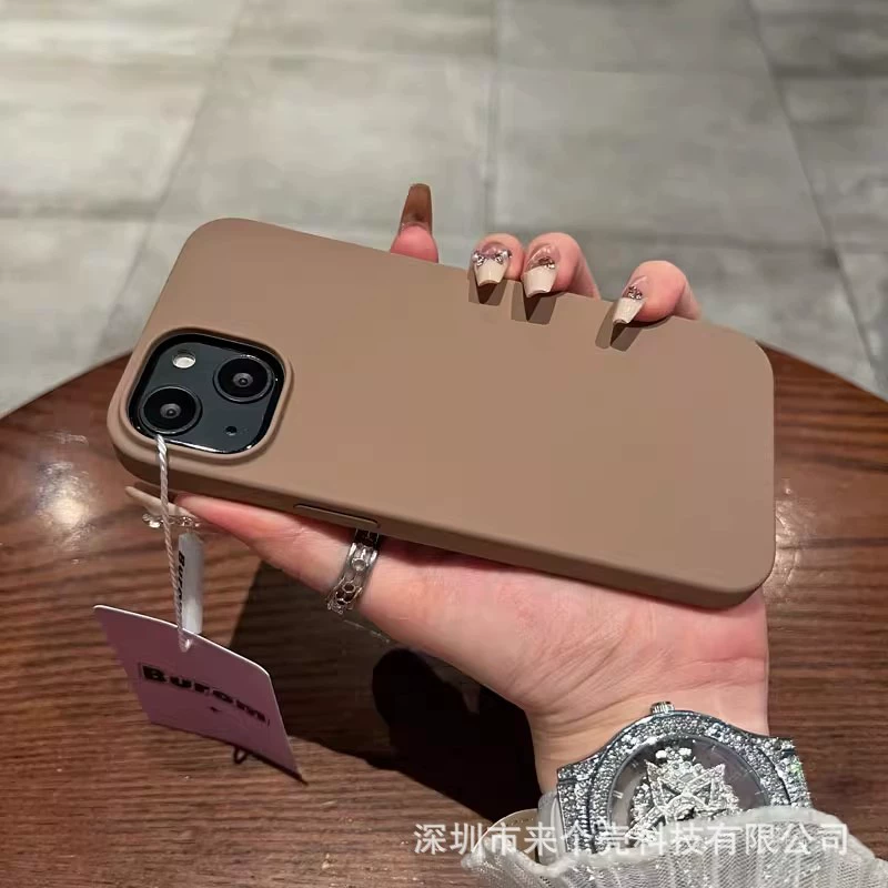 Apple, совместимый ультратонкий чехол для телефона, iPhone 15, силиконовый защитный чехол, iphone, 15promax