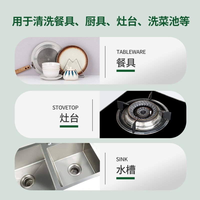 ナイロンエメルジットスポンジたわし、食器用布、キッチン家事用クリーニングスポンジブロック、食器用スポンジ、鍋用スポンジ|undefined