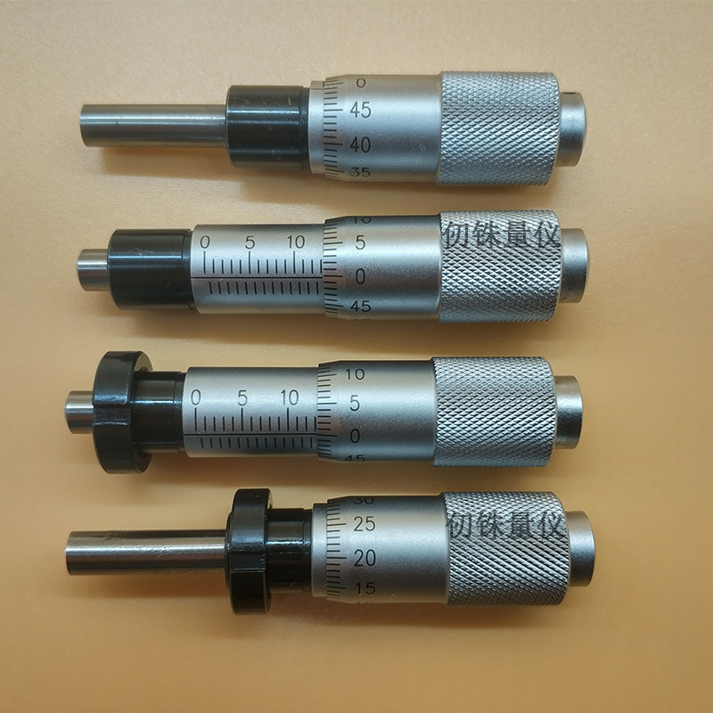 批发0-13mm微分头0-13球头平头13mm带锁紧螺母型测微头量大价优