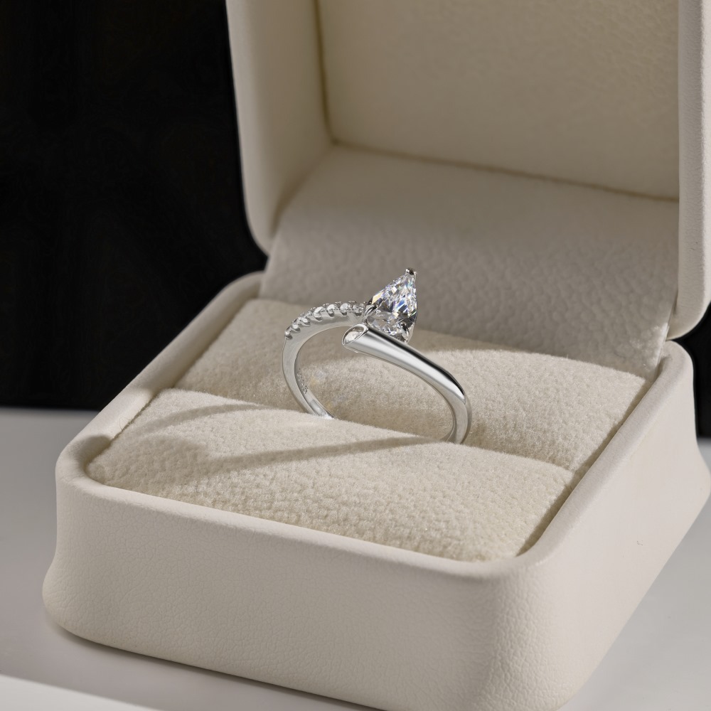 7g Weight Zircon Inlay Material Open Rings, Rings Classification 5, 9, Adjustable Ring Size 1 Piece Quantity Holiday, Daily Occasion 925 Sterling Silver Material Heart Shape Pattern Women's Gender Plating, Inlay Design Basic, Simple Style, Classic Style Style 925 Sterling Silver Zircon Heart Shape Open Rings Rings 43