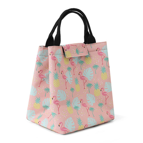 Insulated lunch bag large size hand-held bento box bag aluminum foil for primary school students and office workers lunch bag large capacity picnic bag