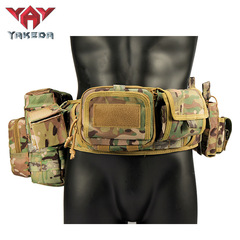 Yakoda Cross-Border Camouflage Tactical Waist Sling Outdoor MOLLE Belt Multifunctional Portable Gear