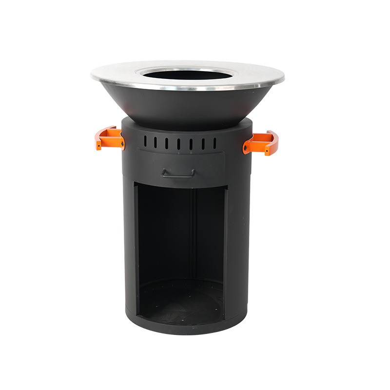 Grill al por mayor horno de calefacción horno de leña vertical horno de parrilla fiesta jardín patio horno de parrilla al aire libre