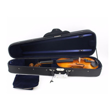 小提琴琴盒 三角黑色夹板琴盒