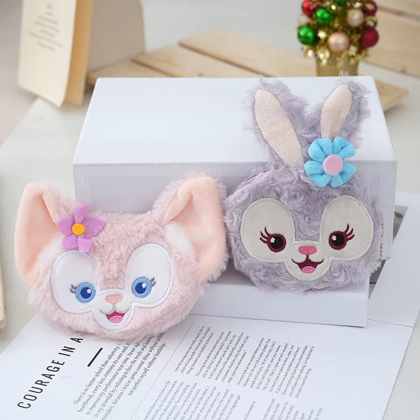 New cute fox coin purse children's cartoon coin bag backpack pendant decorations activities small gifts wholesale