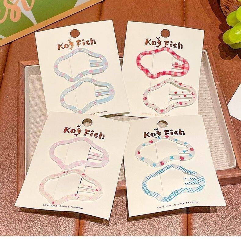Trendy Cloud-Shaped Hair Clip, Hollow Bangs Clip, New Style Back-Of-The-Head Hairpin, Bb Clip, Unique Side Hair Accessory Trendy Cloud-Shaped Hair Clip, Hollow Bangs Clip, New Style Back-Of-The-Head Hairpin, Bb Clip, Unique Side Hair Accessory